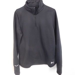 black under armor quarter zip